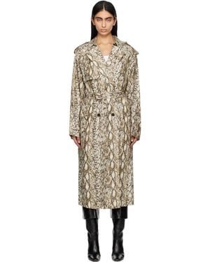 Isabel Marant Sharon Coat in Black | Lyst