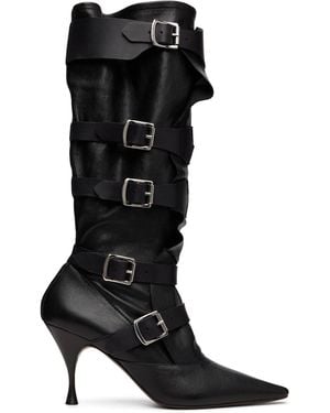 Vivienne Westwood Treasure Tall Boots - Black