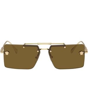 Versace Medusa Sunglasses - Brown