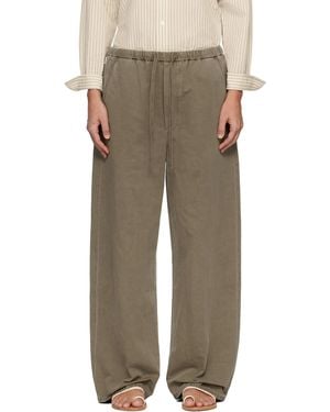 Citizens of Humanity Khaki Aurora Pull On Trousers - Natural