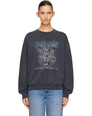 Anine Bing Miles Leo Muse Sweatshirt - Blue