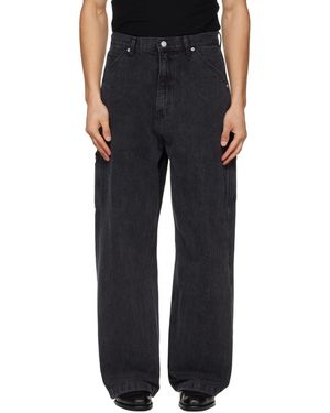 Tonywack Cord Twill Work Jeans - Black