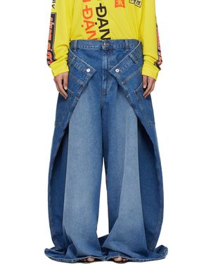 Lu'u Dan Maxi X Maxi X Maxi Jeans - Blue