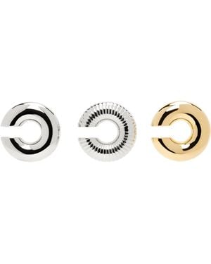 Rabanne Ear Cuff Set - Metallic