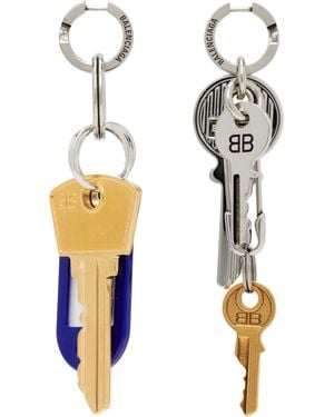 Balenciaga Old School Earrings - Multicolor