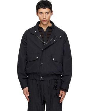 Song For The Mute Flight Jacket - Blue