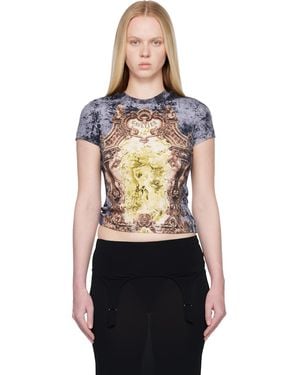 Jean Paul Gaultier 'The Médaillon' T-Shirt - Black