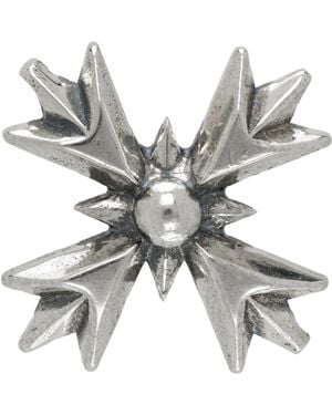 Emanuele Bicocchi Crest Single Earring - Metallic