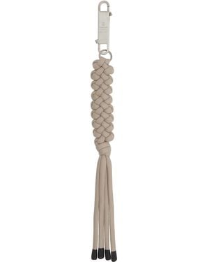 Rick Owens Moncler + Off- Hiking Rope Keychain - Black
