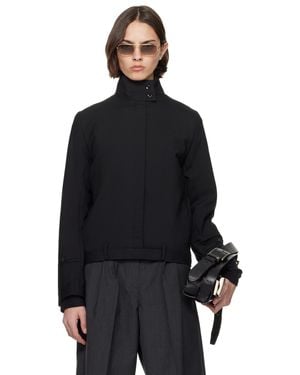 HODAKOVA Blouson Barracuda À Assemblage Inversé - Noir
