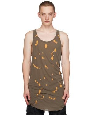 Boris Bidjan Saberi 11 Green T1b Tank Top - Multicolour