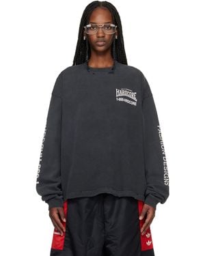 Willy Chavarria 'Fashion Services' Standard T-Shirt - Black