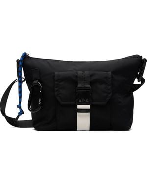 A.P.C. Trek Bum Bag - Black