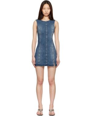 Our Legacy Pliant Denim Minidress - Blue