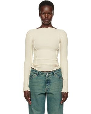 Baserange Off- Omato Long Sleeve T-shirt - Green