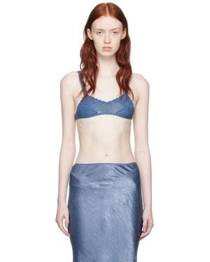 Anna October Liane Bralette - Blue