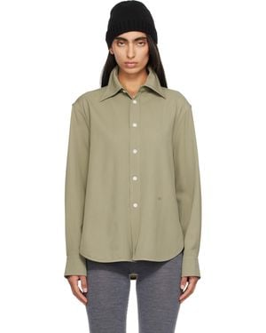 Bottega Veneta Wool Shirt - Green