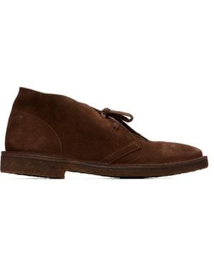 Drake's Clifford Desert Boots - Brown