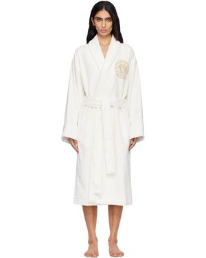 Versace Medusa Gala Bathrobe - Black