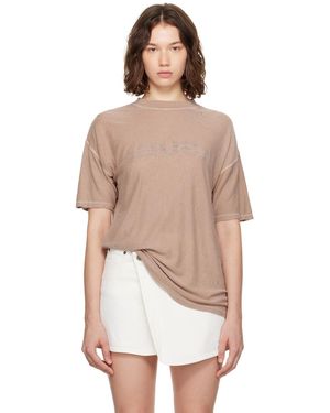 Ksubi Reverse It Oh G S/S T-Shirt - Brown