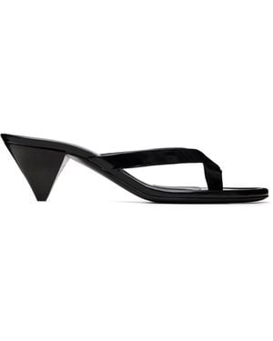 Jude Ssense Exclusive Rooty Heeled Sandals - Black