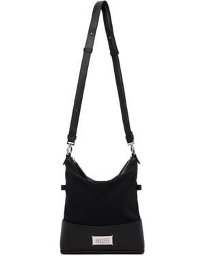 Maison Margiela ブラック スモール 5Ac バッグ