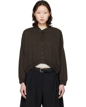 Cordera Cotton & Cashmere Cardigan - Black