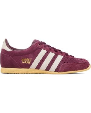 adidas Originals Burgundy Japan Sneakers - Black