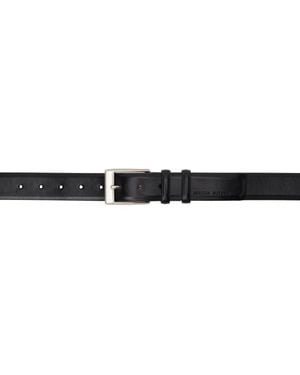 Magda Butrym Classic Buckle Leather Belt - Black