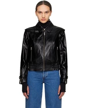 Mackage ブラック Amoree レザージャケット