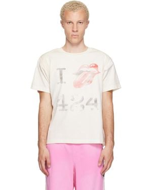 424 Off- 'I Love Tongue T-Shirt - White