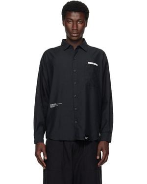 Neighborhood L/Overshirt - Black