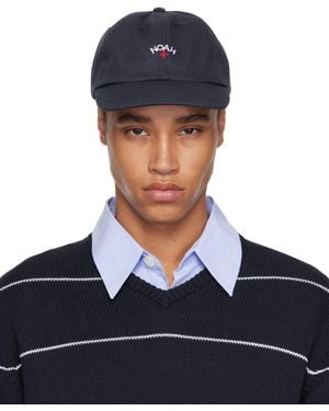 Noah Classic Core Logo 6-Panel Cap - Blue