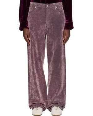 Dries Van Noten Loose Fit Jeans - Purple