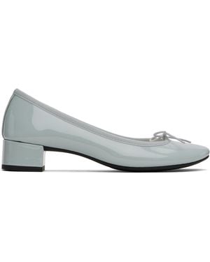 Repetto Camille Rubber Sole Heels - Black