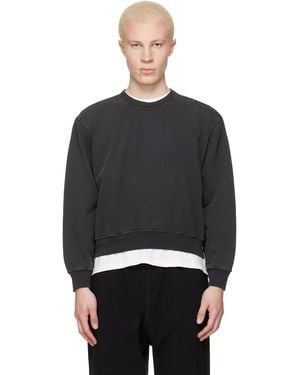Lady White Co. Mini Crewneck Sweatshirt - Black