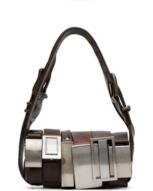 HODAKOVA Sac Baguette Brun À Boucles - Noir