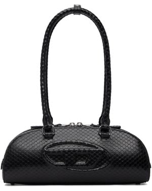 DIESEL 1Dr Dome-Elongated Bowling Bag - Black