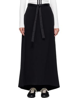 Y-3 Padded Midi Skirt - Black