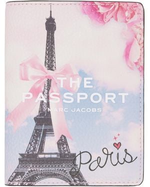 Marc Jacobs Ssense Exclusive 'The' City Passport Holder - Pink