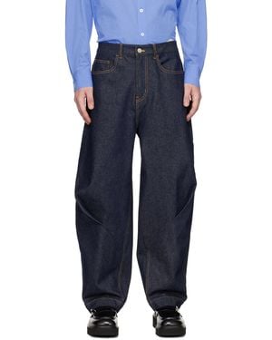 Adererror Navy Decres Jeans - Blue