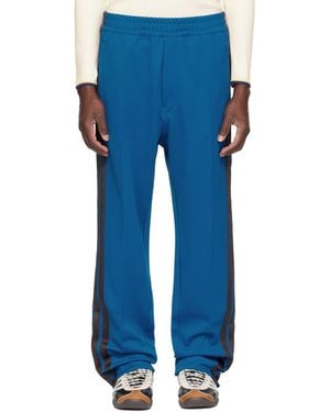 Wales Bonner Y-3 Edition End Track Trousers - Blue