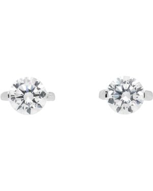 【関税込み】Hatton Labs シルバー トライアングル ピアス Hatton Labs トライアングル ピアス | シルバートーン | FARFETCH JP
