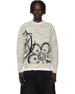 KENZO Paris Futura 2000 Edition Reversible Jumper - Black