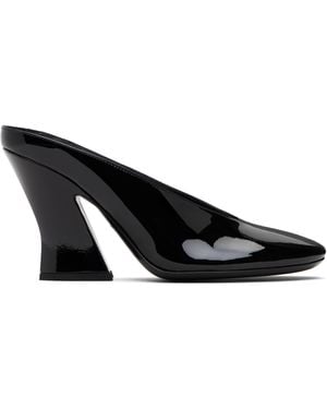 Givenchy Sculpted Mule Heels - Black