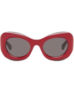 Loewe Signature Sunglasses - Red