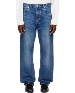 Studio Nicholson Riso Straight Leg Jeans - Blue