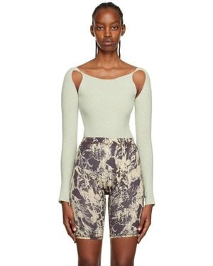 Rui Cutout Bodysuit - Black