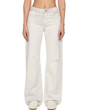 Our Legacy Off- Wata Cut Jeans - White