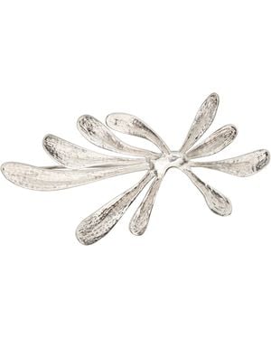 Dries Van Noten Floral Pin - Black